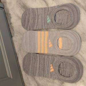 NWOT 3 Pair Women's Adidas No-Show Socks